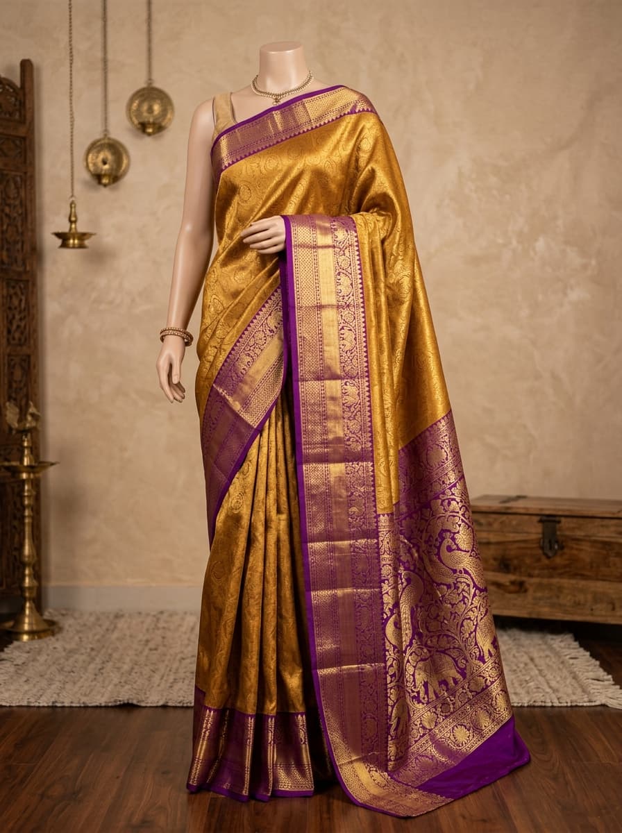 Handloom weaving